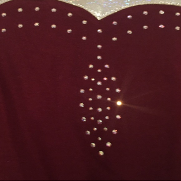 Competition Leotard, “Snowflake Designs” AS, NWT - Picture 4 of 6